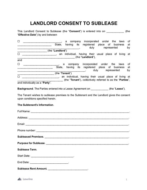 sublease in tagalog example|Landlord's Consent to Sublease .